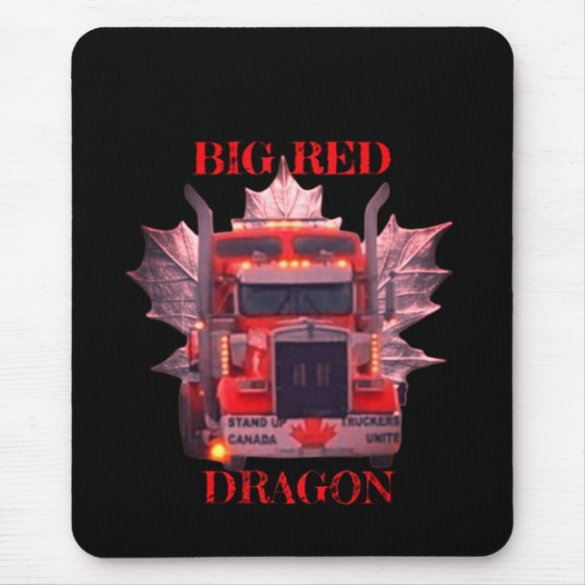BIG RED DRAGON MOUSEPAD (Vorne)