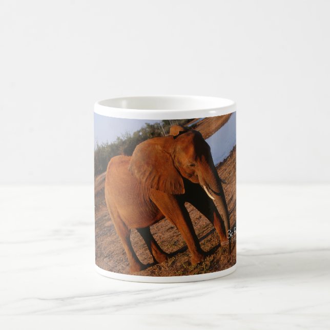 Big Red Elephant Tasse (Mittel)