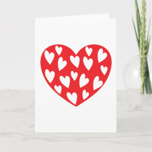 Big Red Heart Karte