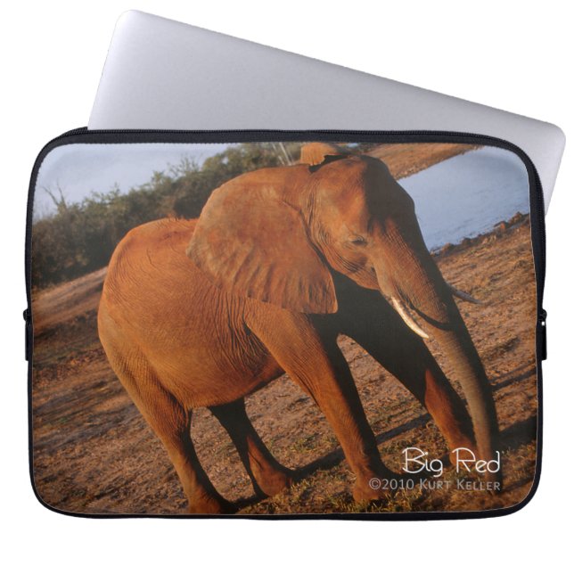 Big Red Laptopschutzhülle (Vorderseite)