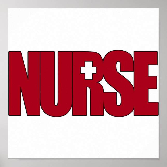 BIG RED NURSE POSTER (Vorne)