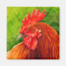 Big Red - Rooster Magneted R Magnet
