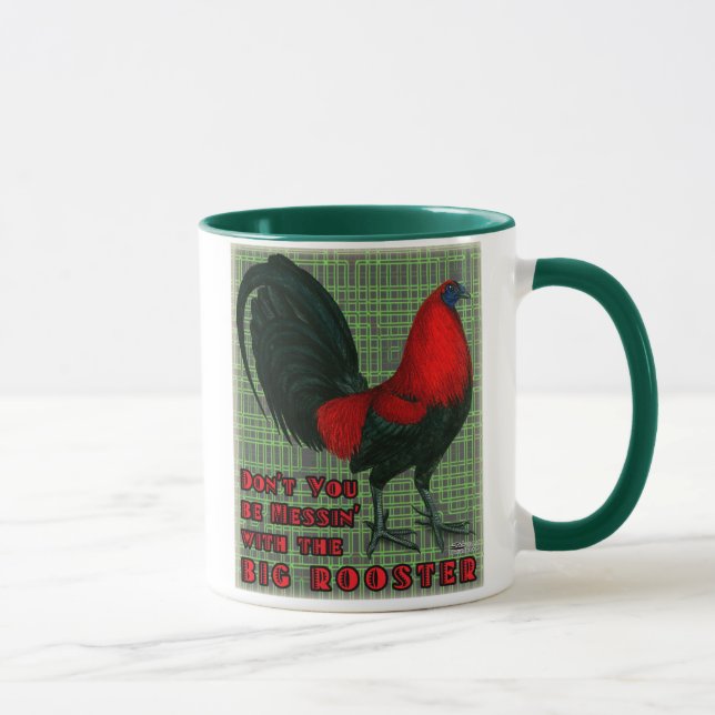 Big Red Rooster Tasse (Rechts)