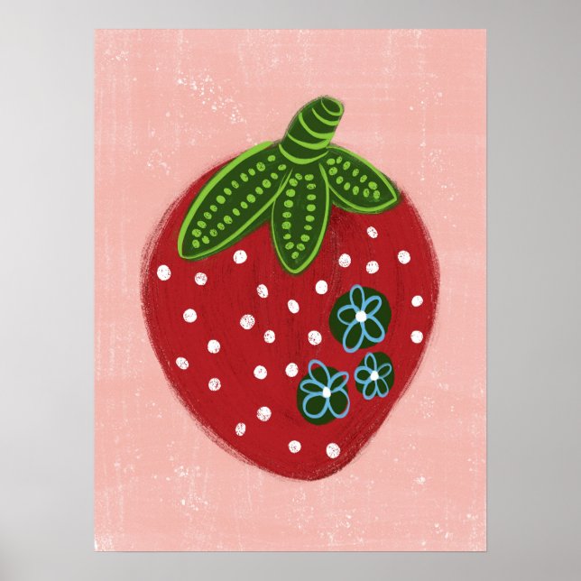 Big Red Strawberge Poster (Vorne)