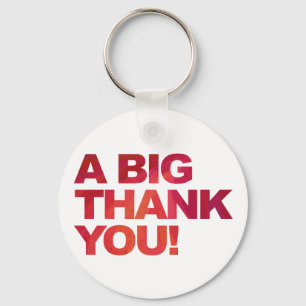 Big Red Vielen Dank Schlüsselanhänger