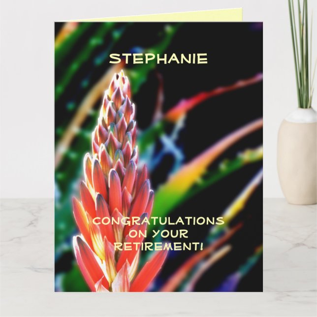 BIG Rente Herzlichen Glückwunsch, JUMBO, Exotic Al Karte (Vorderseite)