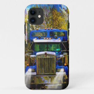 Big Rig Blue Truck Schwertransporter Art Case-Mate iPhone Hülle