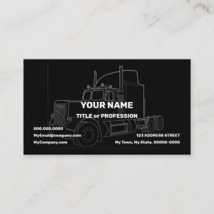 Big Rig Business Card Visitenkarte