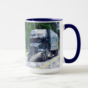 Big Rig Cargo Truck Drinks Tasse