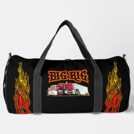"Big Rig" für Cartoon-Frachtwagen Duffle Bag