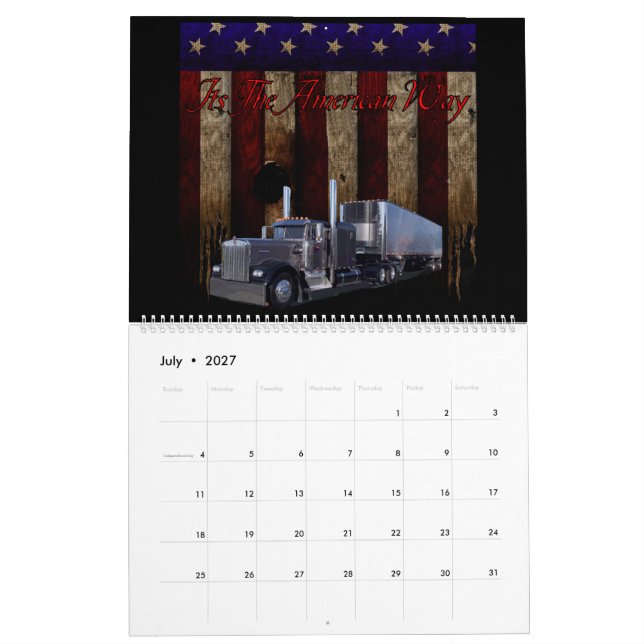 Big Rig-Kalender Kalender (Jul 2027)
