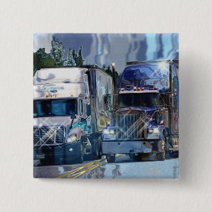 BIG RIG LKW & LKW für LKW-Liebhaber Button