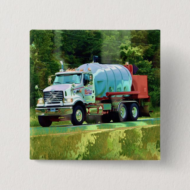 BIG RIG LKW & LKW für LKW-Liebhaber Button (Vorderseite)