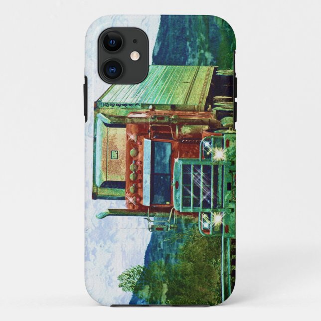 Big Rig Red Cargo Truck Case (Rückseite)