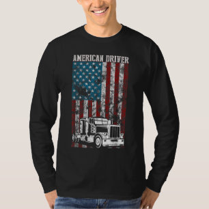 Big Rig Semi-Trailer Truck Driver Gi T-Shirt