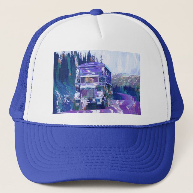 BIG RIGS TRUCK DRIVERS GEAR TRUCKER HATTE TRUCKERKAPPE (Vorderseite)