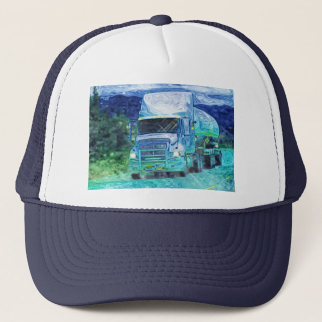 BIG RIGS TRUCK DRIVERS GEAR TRUCKER HATTE TRUCKERKAPPE (Vorderseite)