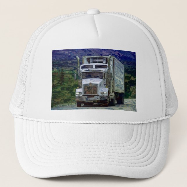BIG RIGS TRUCK DRIVERS GEAR TRUCKER HATTE TRUCKERKAPPE (Vorderseite)