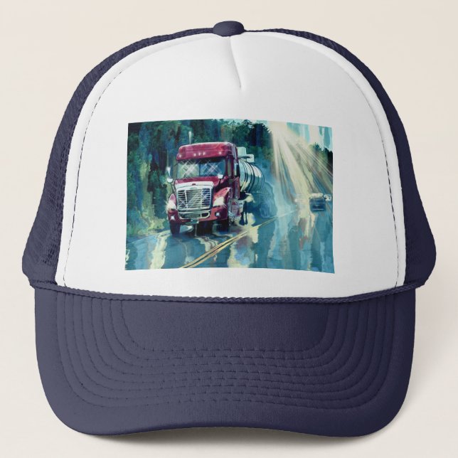 BIG RIGS TRUCK DRIVERS GEAR TRUCKER HATTE TRUCKERKAPPE (Vorderseite)