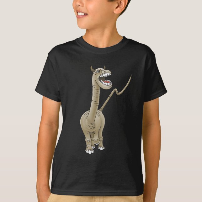 Big Roaring Dinosaurier T-Shirt (Vorderseite)