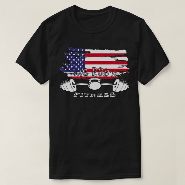 Big Rob Fitness T-Shirt (Design vorne)