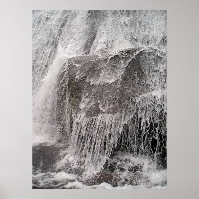 Big Rock Water Fall Poster (Vorne)