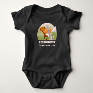 Big Rodent Companion Club Capybara Baby Strampler