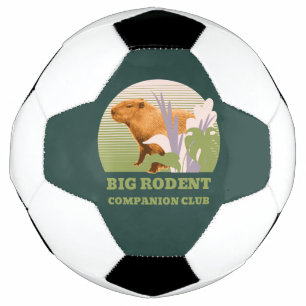 Big Rodent Companion Club Capybara Fußball