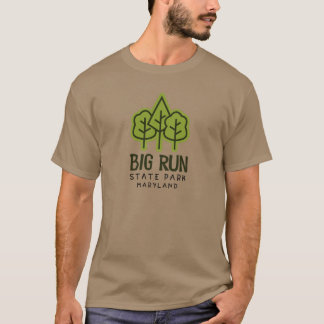 Big Run Staat Park Maryland Trees T-Shirt