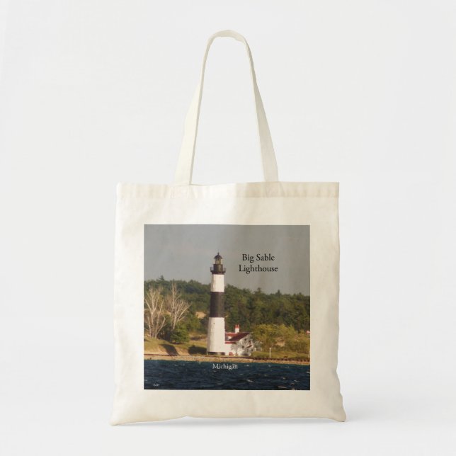 Big Sable Lighthouse aus Wassertote Tasche (Vorne)