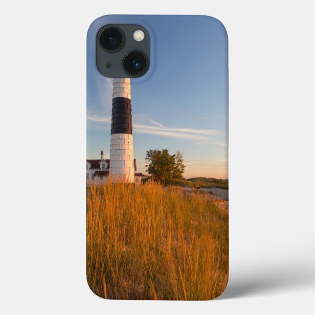 Big Sable Point Leuchtturm am Lake Michigan 3 Case-Mate iPhone Hülle (Rückseite)
