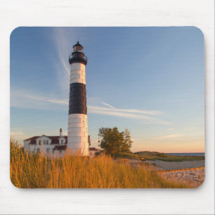 Big Sable Point Leuchtturm am Lake Michigan 3 Mousepad