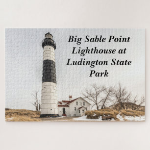 Big Sable Point Lighthouse in Ludington Puzzle