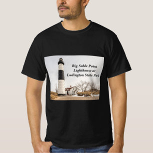 Big Sable Point Lighthouse in Ludington T-Shirt