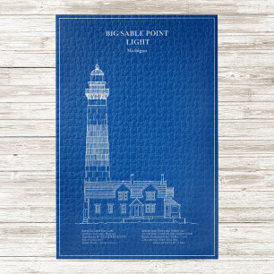 Big Sable Point Lighthouse - Michigan - AD Puzzle