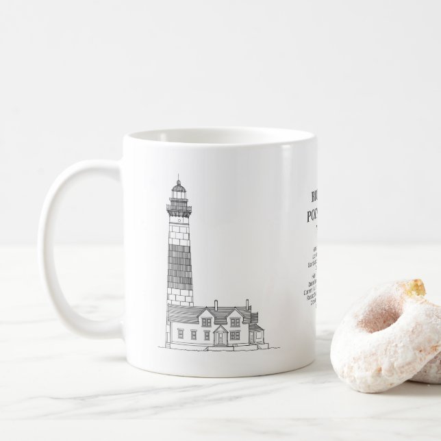 Big Sable Point Lighthouse - Michigan - BD Kaffeetasse (Mit Donut)