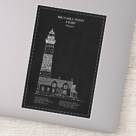 Big Sable Point Lighthouse - Michigan - PD Aufkleber