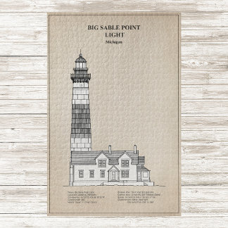 Big Sable Point Lighthouse - Michigan - SBD Puzzle