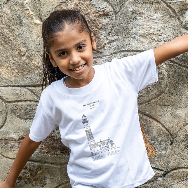 Big Sable Point Lighthouse - Michigan - SBD T-Shirt (Von Creator hochgeladen)