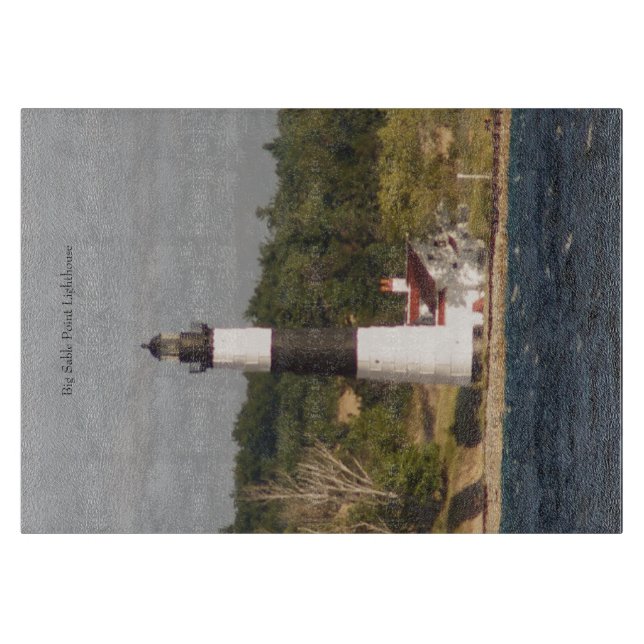 Big Sable Point Lighthouse Schneidebrett (Vorderseite)