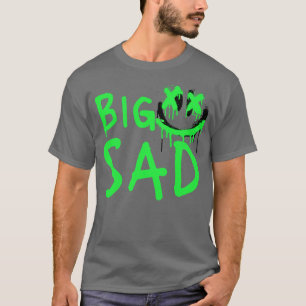 Big Sad Graffiti - Gray Unisex T-Shirt