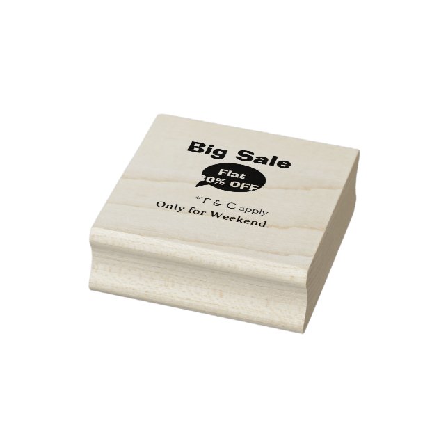 Big sale discount offer weekend company shop T&C Gummistempel (Stempel)