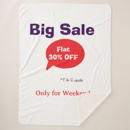 Big sale discount offer weekend company shop T&C Sherpadecke