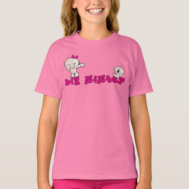 Big Schwester T-Shirt (Vorderseite)