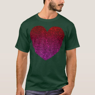Big Sequin Heart T-Shirt