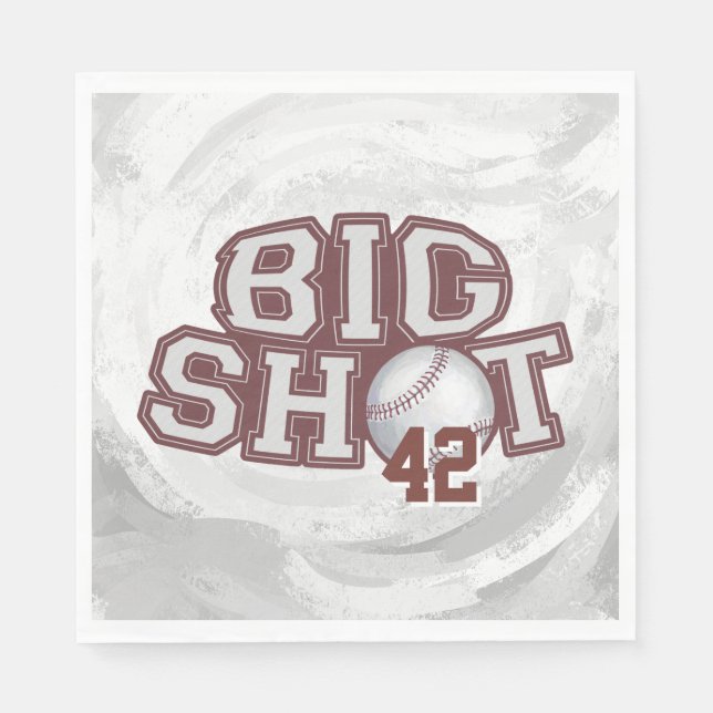 Big Shot Baseball Serviette (Vorderseite)