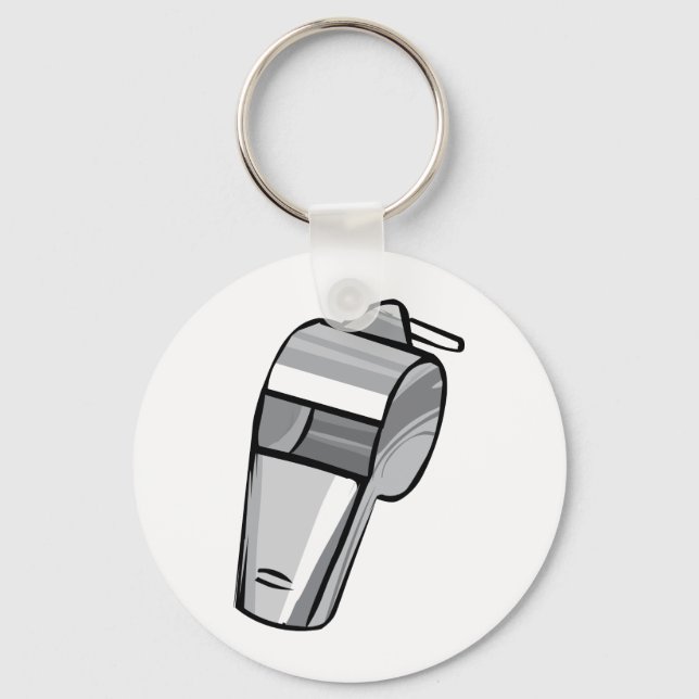 Big Silver pfeifen Schlüsselanhänger (Vorderseite)