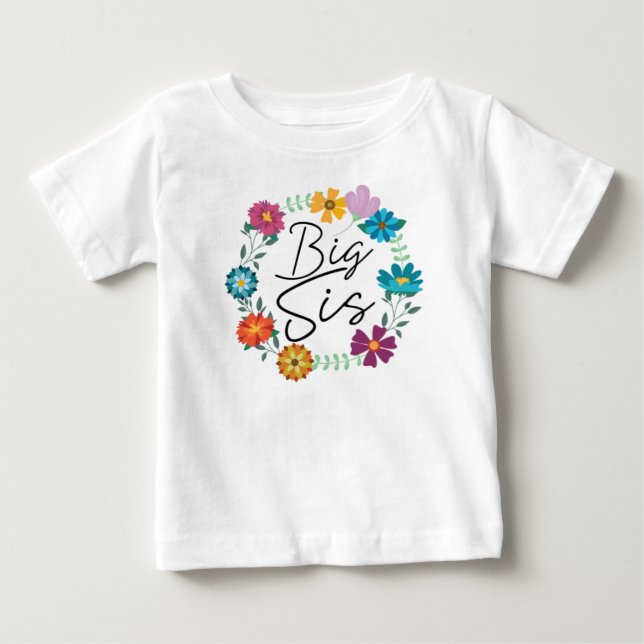 BIG SIS BABY T-SHIRT (Vorderseite)