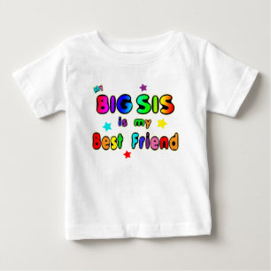 Big Sis Best Friend Baby T-shirt