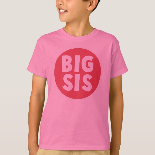 Big Sis Circle T-Shirt (Vorderseite)